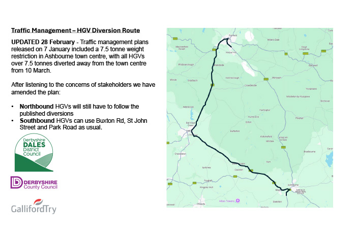 Traffic management hgv map updated 28 feb 25