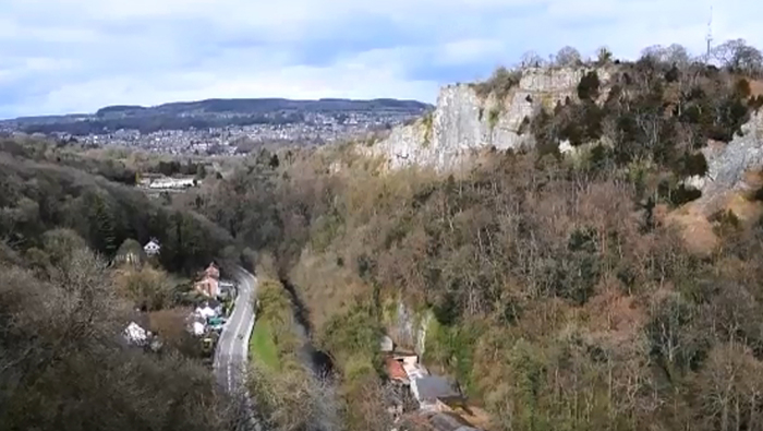 High Tor aerial shot 