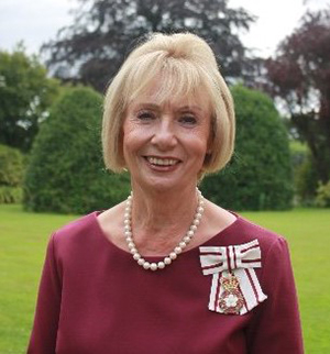 Lord Lieutenant of Derbyshire Mrs Elizabeth Fothergill