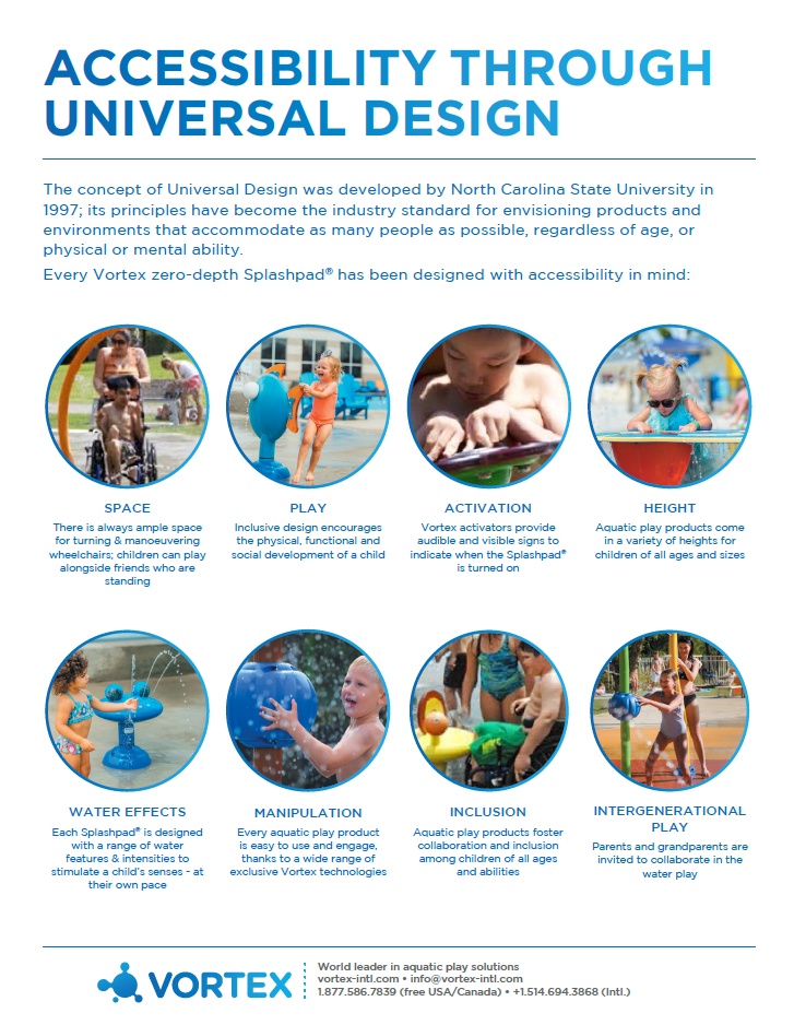 accessibility statement splash pad